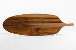 Planche de service longue TeakHaus Canoe en teck 67x21,5x1,3cm