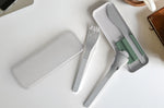 Set couverts nomades Monbento Slim Box vert