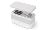 Set couverts nomades Monbento Slim Box noir