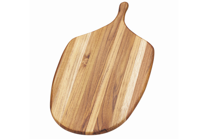 Planche de service large TeakHaus Canoe en teck 54,5x28x1,3cm