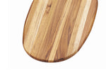Planche de service large TeakHaus Canoe en teck 54,5x28x1,3cm