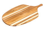 Planche de service large TeakHaus Canoe en teck 54,5x28x1,3cm