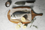 Planche de service large TeakHaus Canoe en teck 54,5x28x1,3cm