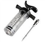 Seringue à sauce ergonomique avec aiguille inox 7.5cm