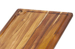 Planche à découper TeakHaus Marine en teck avec rigole 46x36x2cm