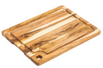 Planche à découper TeakHaus Marine en teck avec rigole 46x36x2cm