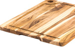 Planche à découper TeakHaus Marine en teck avec rigole 46x36x2cm