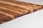 Planche à découper TeakHaus Marine en teck avec rigole 46x36x2cm