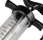 Seringue à sauce ergonomique avec aiguille inox 7.5cm