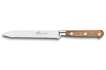 Couteau à tomates forgé Sabatier Perigord dentelé 12cm manche en noyer