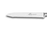 Couteau à tomates forgé Sabatier Perigord dentelé 12cm manche en noyer