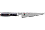 Couteau d'office japonais long Miyabi 5000FCD lame 11cm damas 48 couches manche pakkawood
