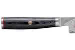 Couteau d'office japonais long Miyabi 5000FCD lame 11cm damas 48 couches manche pakkawood