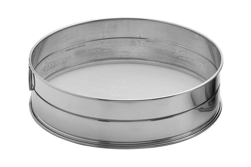Tamis professionnel acier inox 40cm - maille inox 1.28mm