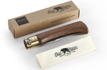 Couteau artisanal Old Bear XS lame inox 6cm manche noyer avec virole