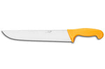 Couteau de boucher professionnel Déglon Profil lame 30cm - manche jaune