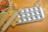 Moule Imperia 24 raviolis carrés 35x35mm aluminium + rouleau