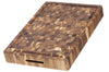 Billot de cuisine TeakHaus en teck avec rigole 52x36x6,4cm
