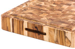 Billot de cuisine TeakHaus en teck avec rigole 52x36x6,4cm