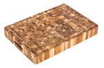 Billot de cuisine TeakHaus en teck avec rigole 52x36x6,4cm