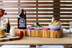 Billot de cuisine TeakHaus en teck avec rigole 52x36x6,4cm