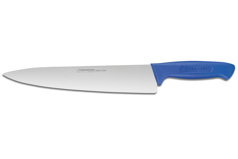 Couteau de chef Bargoin Creative Chef 20cm manche surmoulé bleu