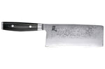 Couteau de chef chinois japonais Yaxell RAN lame 19cm damas 69 couches