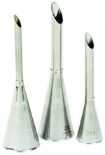 Set de 3 douilles inox pour remplir les choux - Ø 4, 6 et 8
