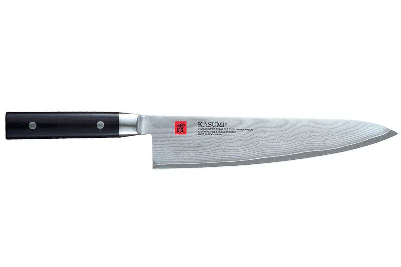 Couteau de chef japonais Kasumi Standard lame damas 24cm