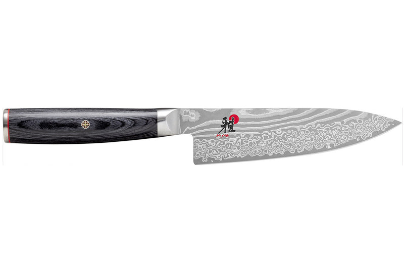 Couteau de chef japonais Miyabi 5000FCD lame 16cm damas 48 couches manche pakkawood