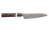 Couteau universel 14cm japonais artisanal Nigara Hamono Anmon Damascus SG2