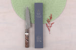 Couteau universel 14cm japonais artisanal Nigara Hamono Anmon Damascus SG2