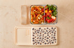 Lunch box en verre Monbento x Pyrex® Pure 600ml léopard