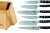 Bloc 5 couteaux Japan Chef Chroma aiguiseur