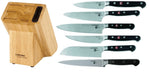 Bloc 5 couteaux Japan Chef Chroma aiguiseur