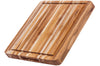 Planche à découper TeakHaus Tradition en teck avec rigole 51x38x3,8cm