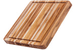 Planche à découper TeakHaus Tradition en teck avec rigole 51x38x3,8cm