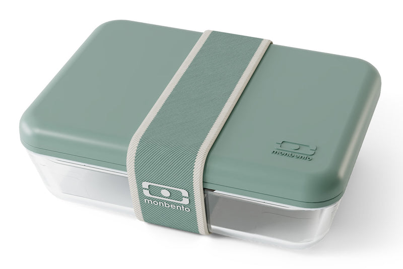 Lunch box en verre Monbento x Pyrex® Pure 600ml vert