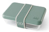 Lunch box en verre Monbento x Pyrex® Pure 600ml vert