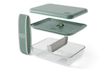 Lunch box en verre Monbento x Pyrex® Pure 600ml vert