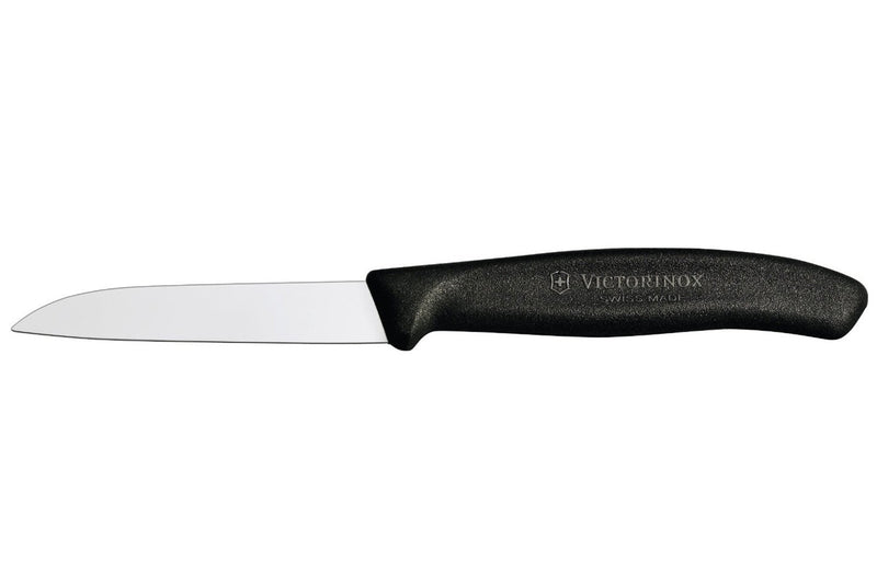 Couteau d'office Victorinox SwissClassic noir lame rabattue 8cm