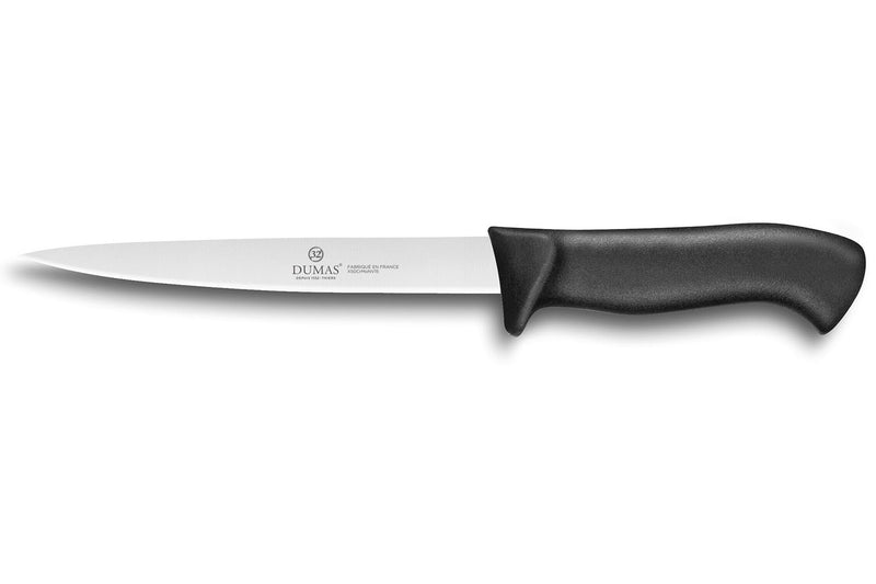 Couteau filet de sole 32 Dumas Thermo Black lame flexible 18cm