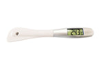 Spatule thermomètre silicone 29cm résistance -50°C +300°C