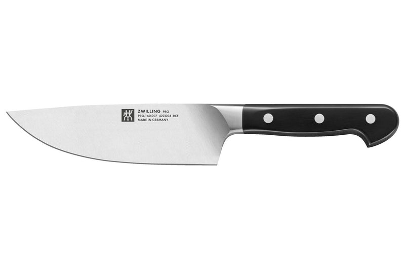 Couteau de chef Zwilling Pro lame large forgée 16cm