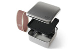 Lunch box en inox Monbento Sense L rose moka 1L pour micro-ondes