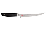 Couteau filet de sole japonais Kasumi VG10 Pro flexible 18cm manche "marbré"