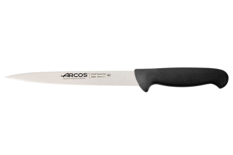 Couteau filet de sole pro 19cm acier NITRUM® ARCOS 2900