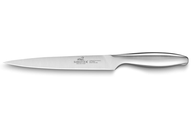 Couteau filet de sole Sabatier Fuso Nitro+ lame flexible Sandvik 20cm tout inox