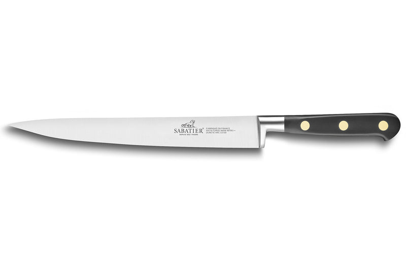 Couteau filet de sole SABATIER Idéal Inox forgé rivets laiton flexible 15cm