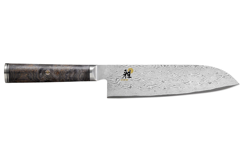 Couteau japonais Santoku Miyabi 5000MCD67 18cm 132 couches de damas